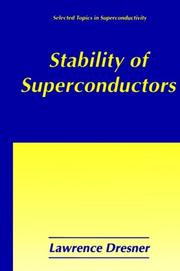 Stability of superconductors.