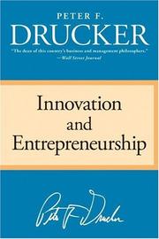 Innovation and entrepreneurship practice and principles