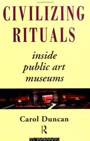Civilizing rituals inside public art museums