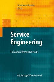 Service Engineering European Research Results