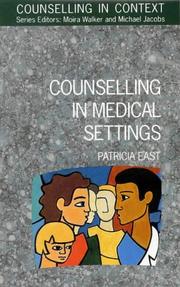 Counselling in medical settings