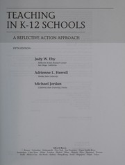 Teaching in K-12 schools a reflective action approach