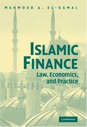 Islamic finance law, economics, and practice