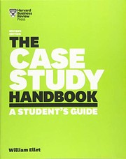 The case study handbook a student's guide