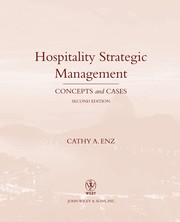 Hospitality strategic management concepts and cases