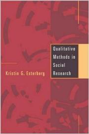 Qualitative methods in social research