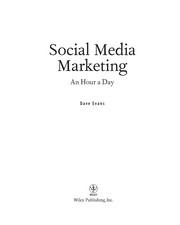 Social media marketing an hour a day