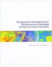 Emerging from the global crisis macroeconomic challenges facing low-income countries