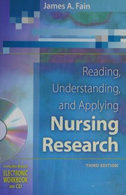 Reading, understanding, and applying nursing research