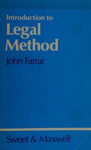 Introduction to legal method