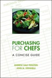 Purchasing for chefs a concise guide