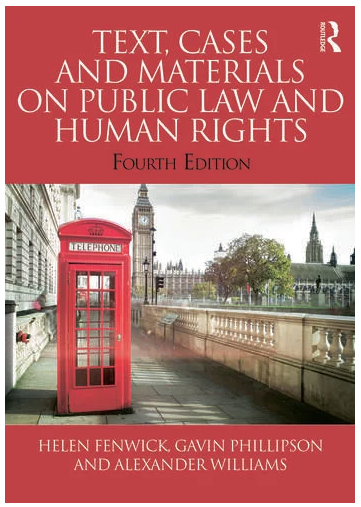 Text, cases and materials on public law and human rights