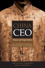 China CEO voices of experience from 20 international business leaders