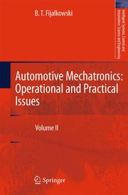 Automotive mechatronics. operational and practical issues