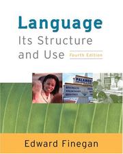 Language its structure and use