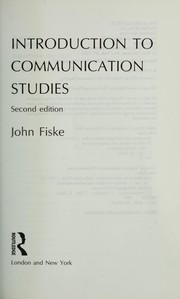 Introduction to communication studies