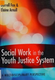 Social work in the youth justice system a multidisciplinary perspective