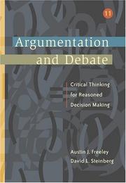 Argumentation and debate critical thinking for reasoned decision making