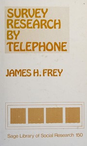 Survey research by telephone