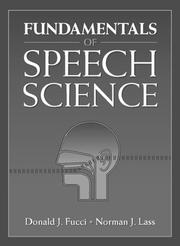 Fundamentals of speech science