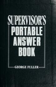 The supervisor's portable answer book