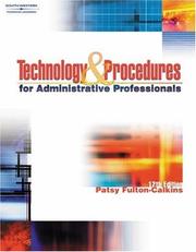 Technology & procedures for administrative professionals