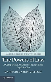 The powers of law a comparative analysis of sociopolitical legal studies