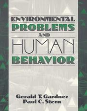 Environmental problems and human behavior