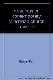 Readings on contemporary Mindanao church realities