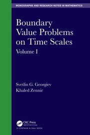 Boundary value problems on time scales.
