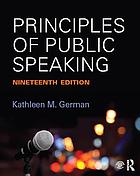 Principles of public speaking