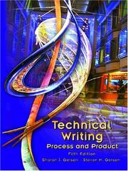 Technical writing process and product