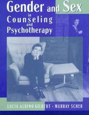 Gender and sex in counseling and psychotherapy