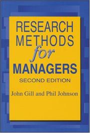 Research methods for managers