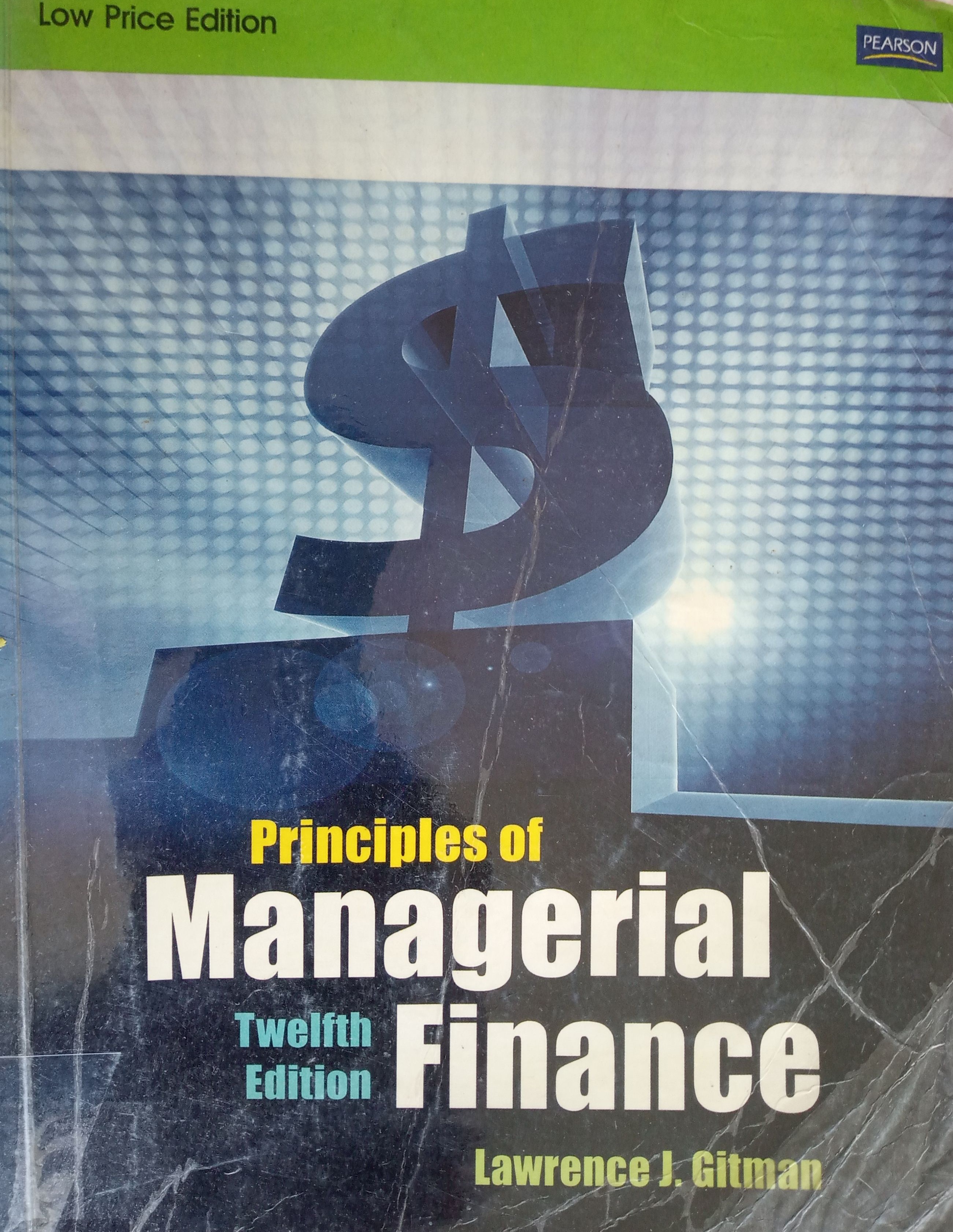 Principles of managerial finance