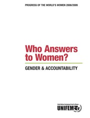 Who answers to women? gender and accountability