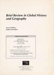 Brief review in global history and geography