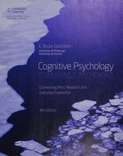 Cognitive psychology connecting mind, research and everyday experience.