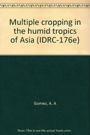 Multiple cropping in the humid tropics of Asia