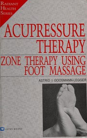 Acupressure therapy zone therapy using foot massage