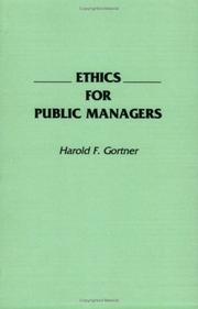 Ethics for public managers