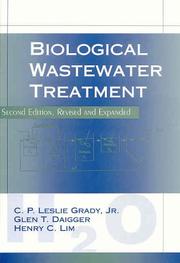 Biological wastewater treatment theory and applications