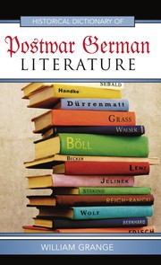 Historical dictionary of postwar German literature