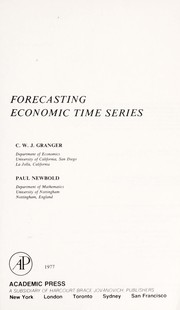 Forecasting economic time series