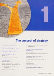 Foundations of strategy