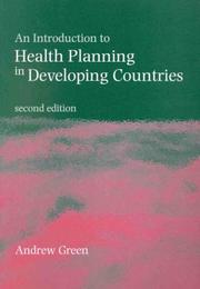 An introduction to health planning in developing countries