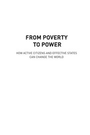 From poverty to power how active citizens and effective states can change the world
