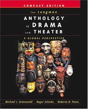 The Longman anthology of drama and theater a global perspective