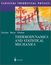 Thermodynamics and statistical mechanics