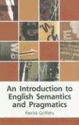 An introduction to English semantics and pragmatics